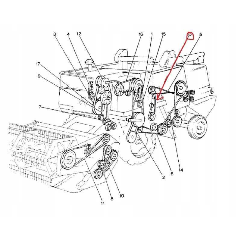 Massey New Holland trapecinis diržas 80913151 795514m4