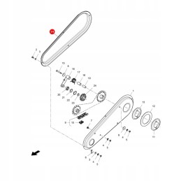 Viršelis massey ferguson la321845050 originalus