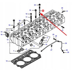 V835329936 vožtuvo dangtelio kaištis
