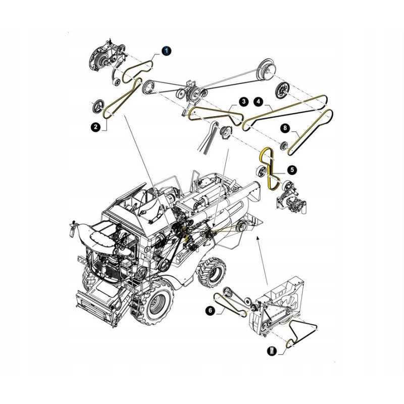 Hidraulinio siurblio dirzas naujas holland korpusas 80427456