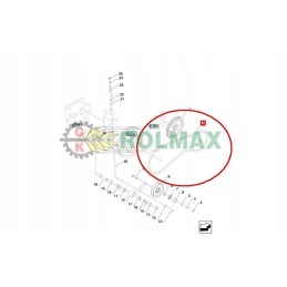 Hidraulinio siurblio dirzas naujas holland korpusas 80427456