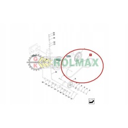 Hidraulinio siurblio dirzas naujas holland korpusas 80427456