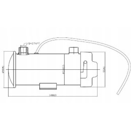 Elektrinis kuro siurblys JD AR67543KR