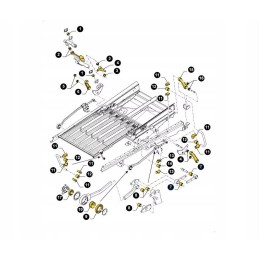 Metalinis ir guminis buferis 84462954 new holland cnh