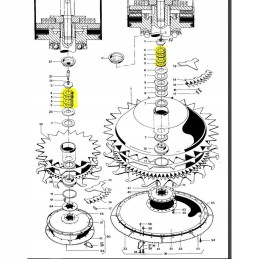 Kemper 4500 spyruoklinis diskas 3 2 mm LCA12977