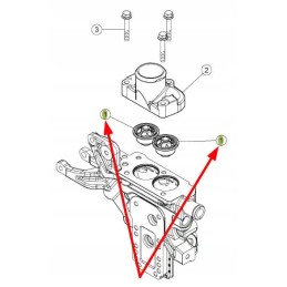0011738580 variklio termostatas
