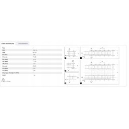 Vienos eilės sustiprinta grandinės grandis 12a 1h