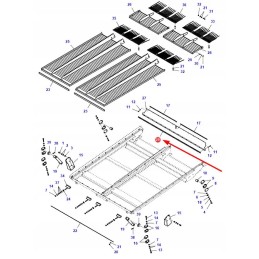 Acw0696590 metalinė juostelė l 167 cm