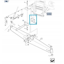 New Holland TC TX sujungimo blokas 84443475