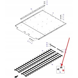 7111904m91 grandinės jungtis