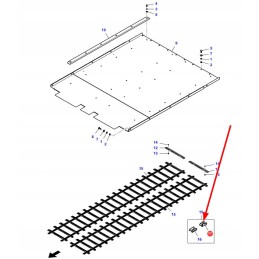 7111904m91 grandinės jungtis