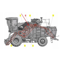 102396503 kombinuotas trapecinis diržas 2hbm x 2445 la