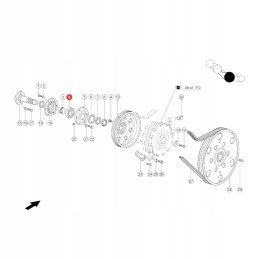 Guolis 20213k c3 claas 213051 0 fag