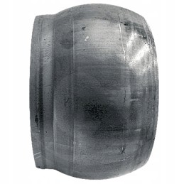 Kištukas suvirinimui, juodas 50mm 2 oe rutulys