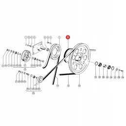 Trapecinio diržo klasė 506671 1 vartai 1454323