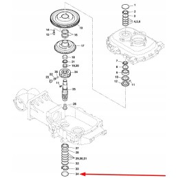 Lca49075 sandarinimo dangtelis 62 x 8