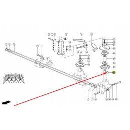 912666 0 raktas 8 x 7 x 40 mm