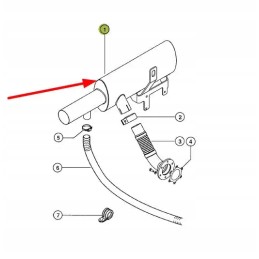 796535 0 išmetimo duslintuvas