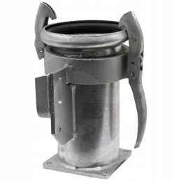 6 dalių vamzdžio jungties kištukas su flanšu ir rankenomis