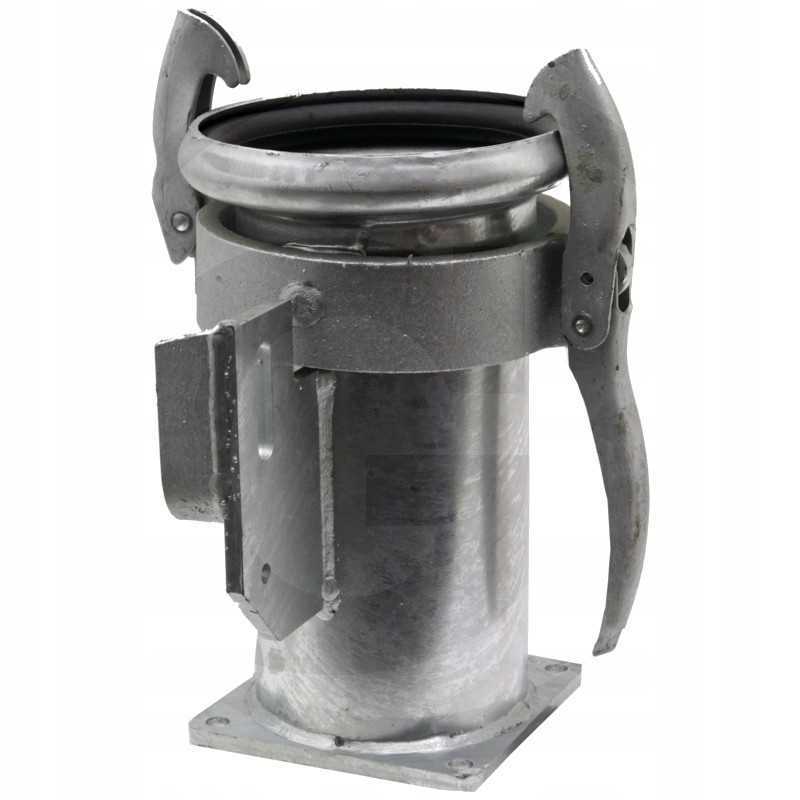 6 dalių vamzdžio jungties kištukas su flanšu ir rankenomis