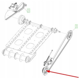 102437634 antraštės pavaros skriemulio stebulė