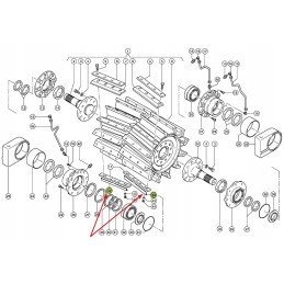 987198 2 pjovimo cilindro nusidėvėjimo plokštė l 335