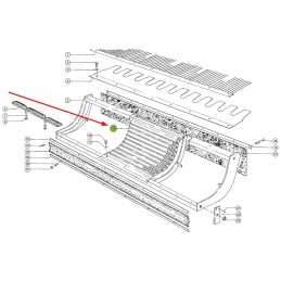 662808 grūdų įgaubtas segmentas