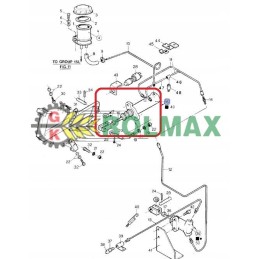 Pagrindinis stabdžių cilindras new Holland tc tf tx 84817521