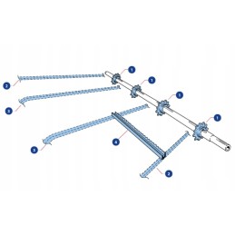 Claas pasvirusi konvejerio juosta 4x70x560 517935