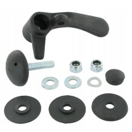 John Deere galinio lango rankena