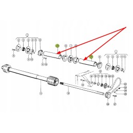 626742 1 dešinės ritės pavaros dangtis