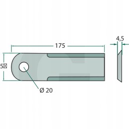 Smulkintuvas Massey Ferguson smulkintuvui