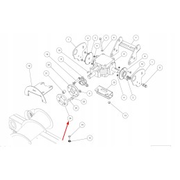 01352200 pavarų dėžės stebulė