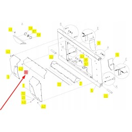 102435371 pakreipto tiektuvo dangtis