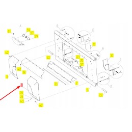 102573493 pasvirimo tiektuvo dangtis