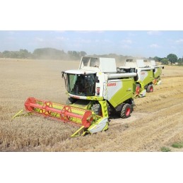 Segmentuotų grūdų įgaubtas claas dominator 108 11