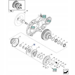 Sankaba new Holland cx ch csx 84462006 cnh