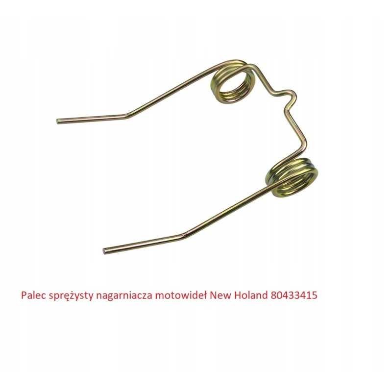 Motowidel New Holland spyruoklinės ritės pirštas