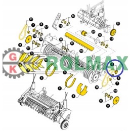 Pikapo pavara 87602188 new holland cnh