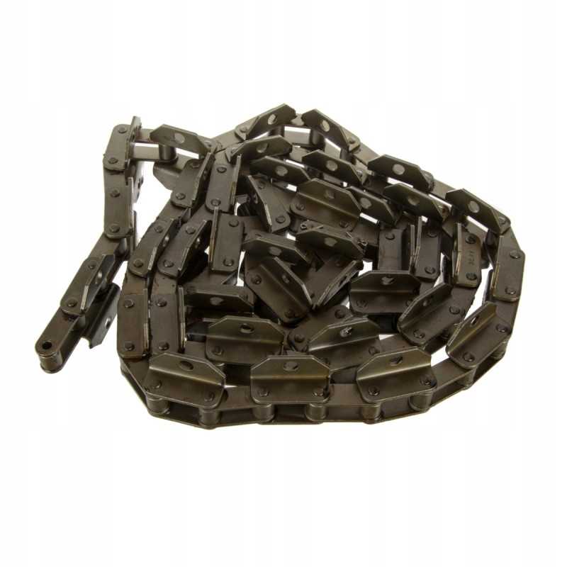 Claas Dominator pasvirusi šiaudų tiekimo grandinė