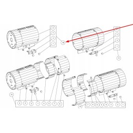 Km 001201 veleno dangtis