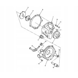 Vandens siurblys new holland tx32 tx34 82847749 cnh