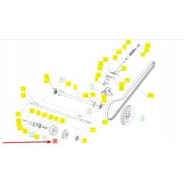 102244763 kūlimo skriemulys