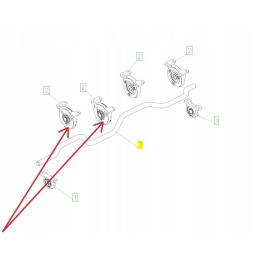 100175555 kratytuvo guolio korpusas