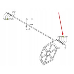 626510 02 plastikinė mova platiems vamzdžiams 35 x 4