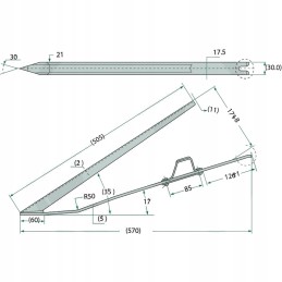 Claas lanu liftų pjovimo sistema
