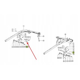 688382 0 slėgio plokštė ritės atraminiam rėmui
