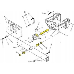 Plokščias ašies kaištis c 330 360 motogeneric