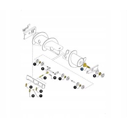 Roller antraštė new Holland case 84032891 cnh