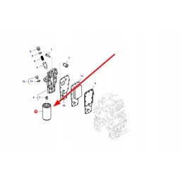 La5801986263 gali variklio alyvos filtras